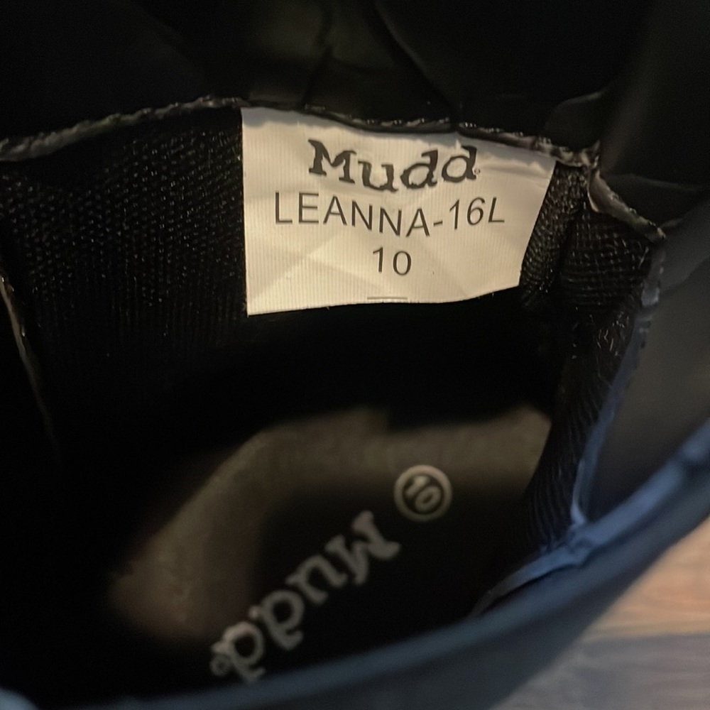 MUDD “LEANNA” Chelsea Boots. Black size 10 - Picture 3 of 10